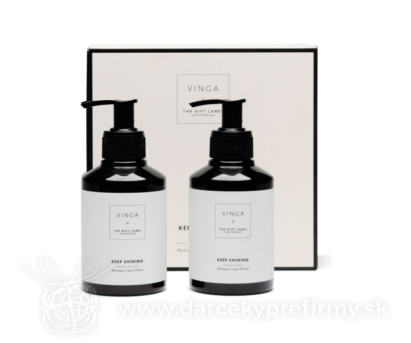 VINGA x TGL darčeková sada starostlivosti o ruky