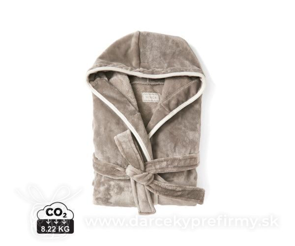 Luxusný župan VINGA Louis z GRS RPET veľkosť L/XL