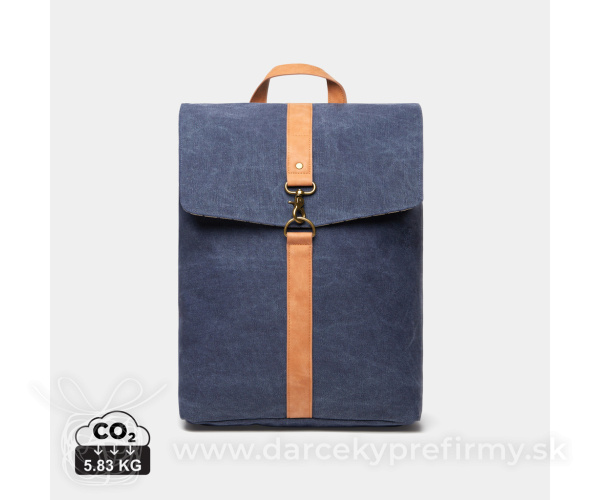 Plátený batoh VINGA Bosler z GRS recykl. canvas