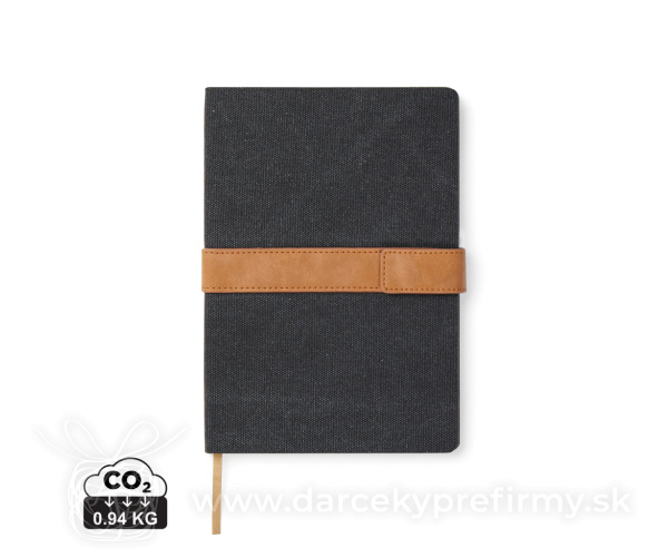 Zápisník VINGA Bosler A5 z RCS recykl. papiera