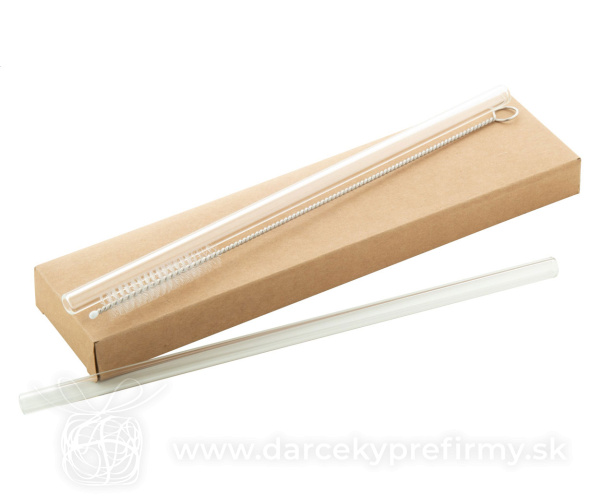 GlasSip - sklenené slamka