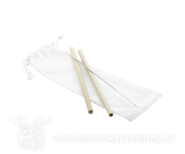 BooSip - sada bambusových slamiek