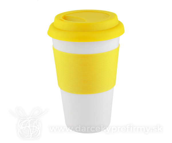 Soft Touch - hrnček so silikónom