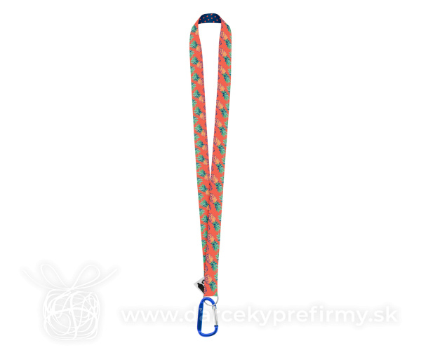 Subyard XL RPET - šnúrka na krk so sublimačnou potlačou na zákazku