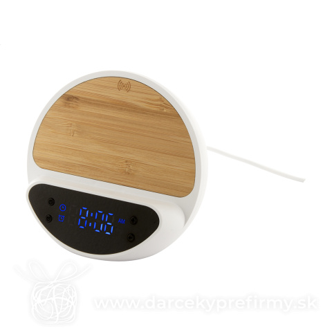 Obrázok produktu Rabolarm - bezdrôtová nabíjačka s budíkom