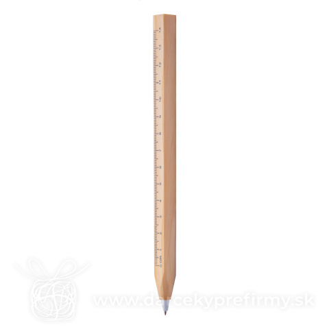 Obrázok produktu Burnham Black - guľôčkové pero s pravítkom