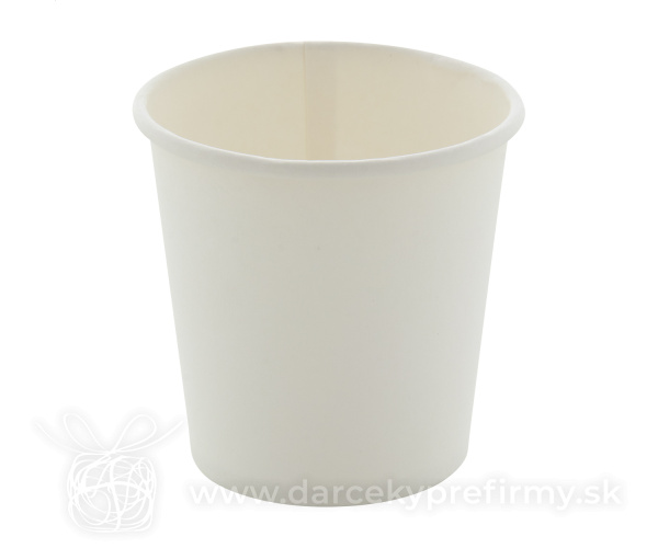 Papcap S - papierový téglik, 120 ml