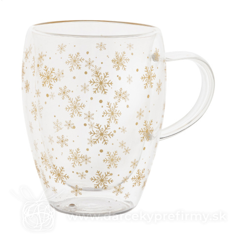 Obrázok produktu Snostro - vianočný sklenený termohrnček