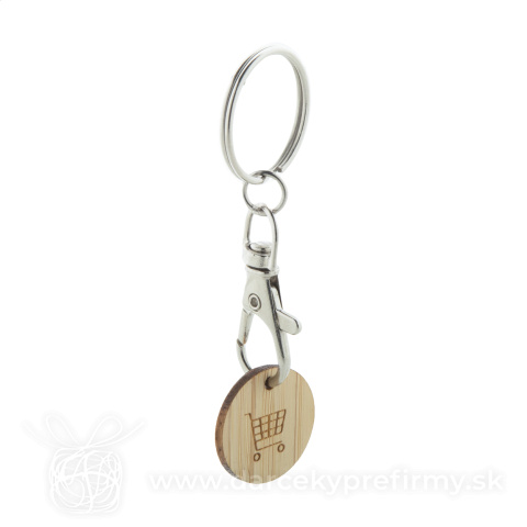 Obrázok produktu Boomarket - prívesok na kľúče so žetónom do vozíka