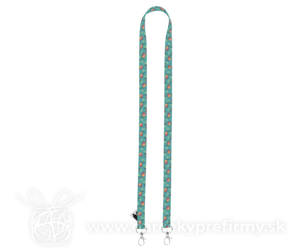 Subyard 15 Double RPET - zákazková sublimačná šnúrka na krk