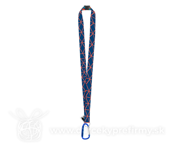 Subyard XL Safe RPET - šnúrka na krk so sublimačnou potlačou na zákazku