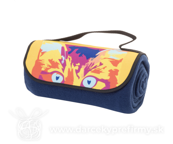 Reporta - RPET fleecová deka na zákazku