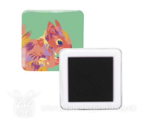 MagBadge Square - magnet na chladničku