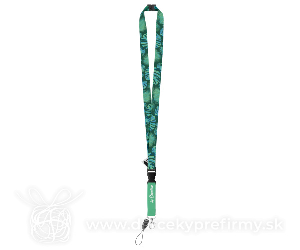 Subyard D Safe RPET - zákazková sublimačná šnúrka na krk