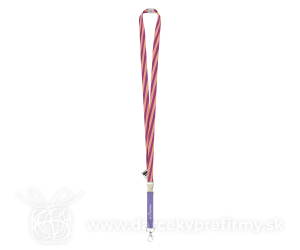 Subyard 15 C Safe Eco - šnúrka na krk so sublimačnou potlačou na zákazku