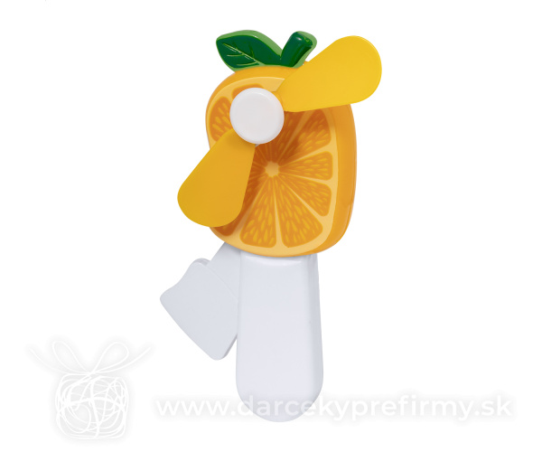 Amalfi - ručný vetrák, pomaranč