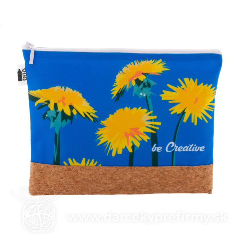 Obrázok produktu CreaBeauty Cork L RPET - kosmetická taštička na zakázku