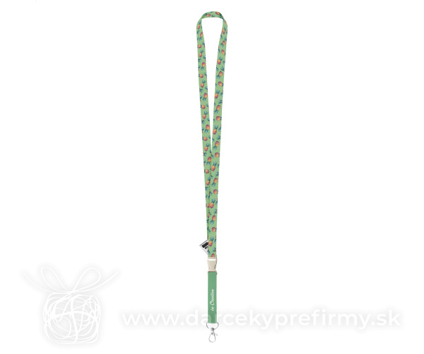 Subyard 15 C Eco - šnúrka na krk so sublimačnou potlačou na zákazku