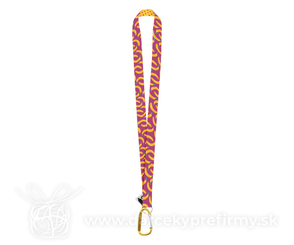 Subyard XL RPET - šnúrka na krk so sublimačnou potlačou na zákazku