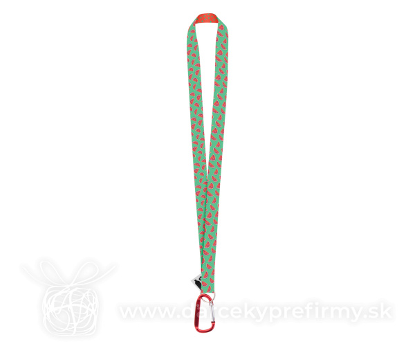 Subyard XL RPET - šnúrka na krk so sublimačnou potlačou na zákazku