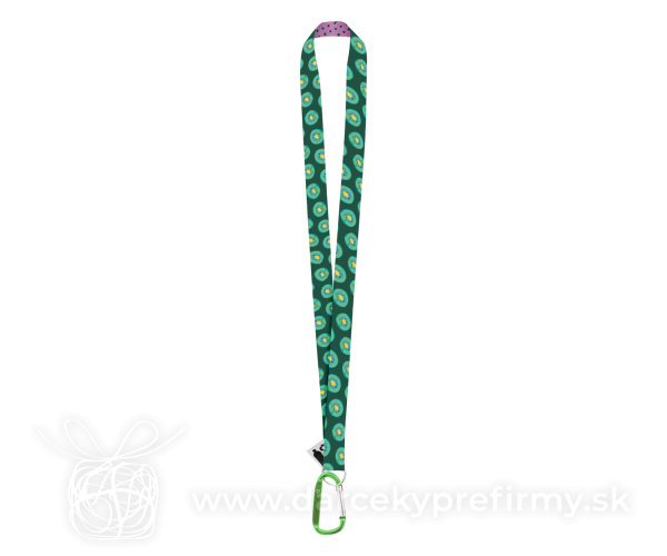 Subyard XL RPET - šnúrka na krk so sublimačnou potlačou na zákazku