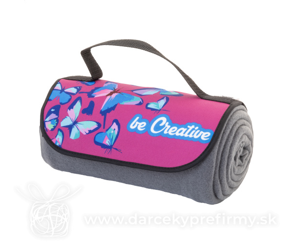 Reporta - RPET fleecová deka na zákazku