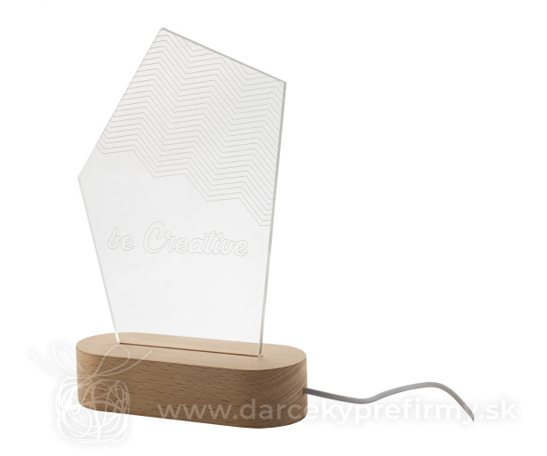 Woodify - LED svetelná trofej