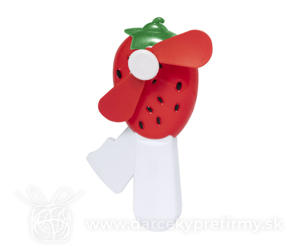 Amalfi - ručný vetrák, jahoda