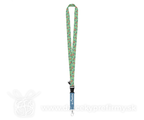 Subyard C RPET - zákazková sublimačná šnúrka na krk