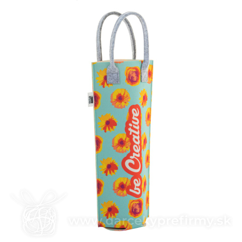 Obrázok produktu CreaFelt Vino - taška na víno RPET na zákazku