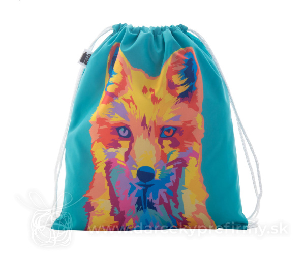 CreaDraw Kids RPET - taška na šnúrku pre deti na zákazku 