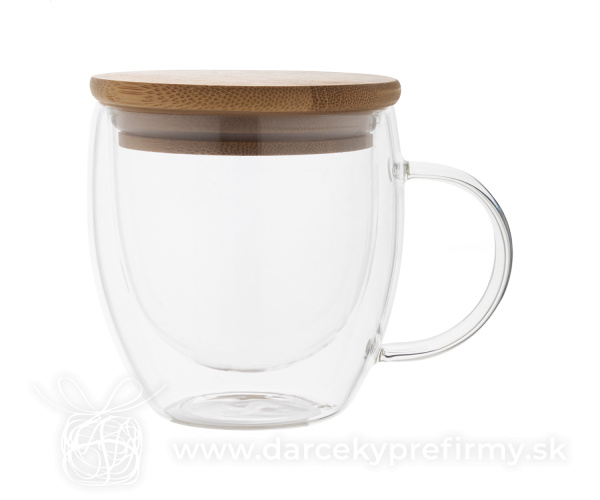 Grobina Mini - sklenený termo hrnček