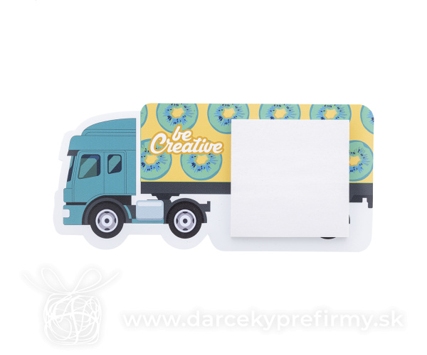 CreaStick Fridge Cargo - zákazkový magnet na chladničku