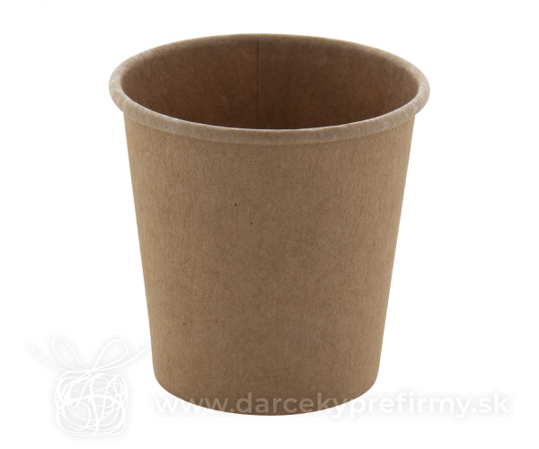 Papcap S - papierový téglik, 120 ml