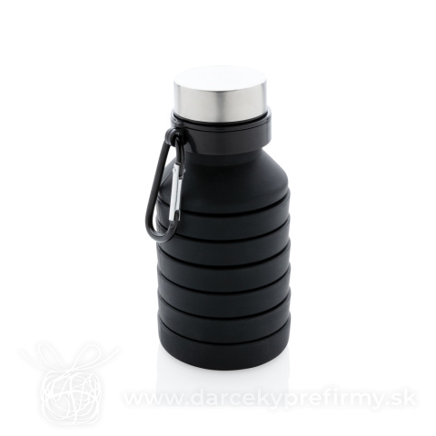 Obrázok produktu Nepriepustná silikónová skladacia fľaša