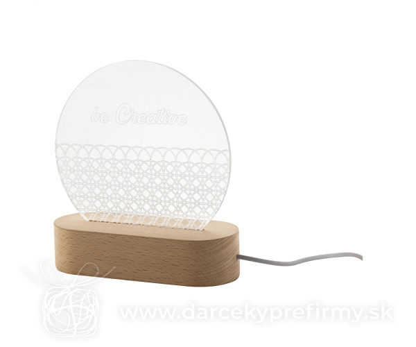 Woodify - LED svetelná trofej