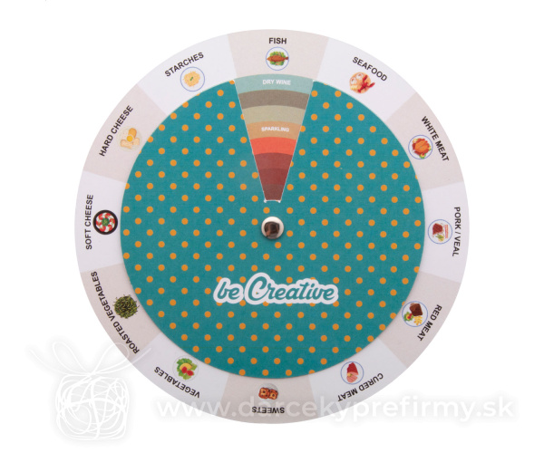 Vinomate - kotúč na párovanie vína