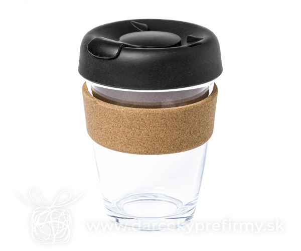 Corgla - cestovný sklenený hrnček