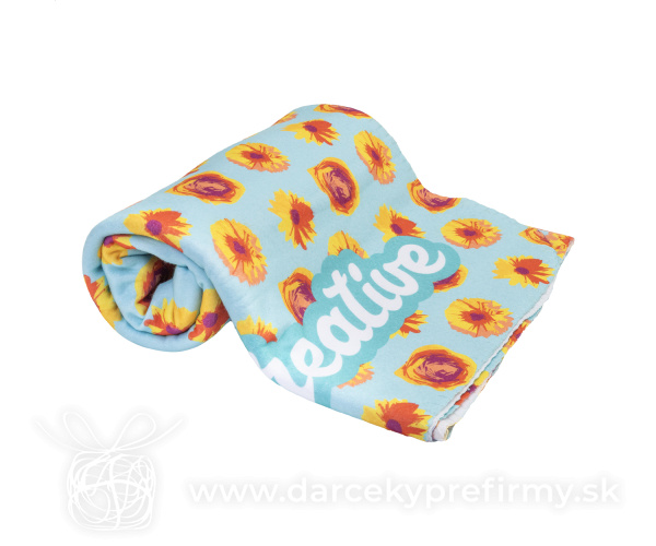 CreaFleece - polárna deka z RPET na zákazku