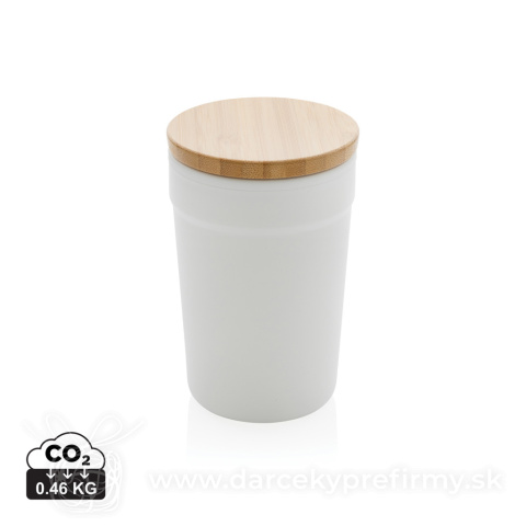 Obrázok produktu Termohrnček z GRS RPP s bambusovým uzáverom