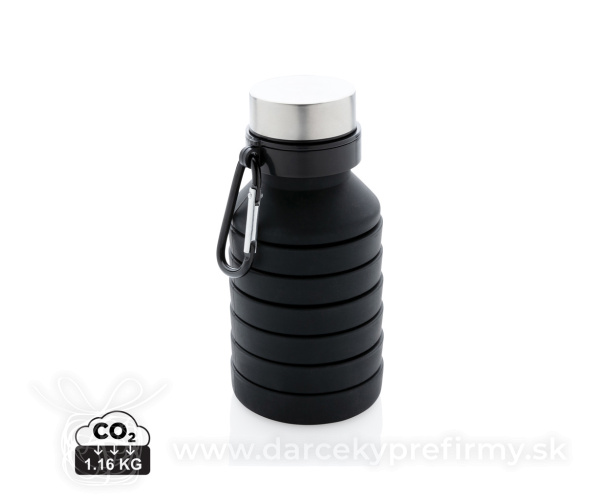 Nepriepustná silikónová skladacia fľaša