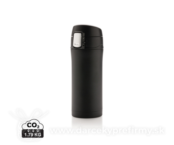 Termohrnček Easy lock z RCS recyklovanej ocele