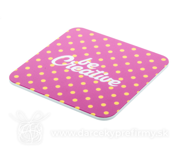 CreaCoast - podložka pod pohár, štvorec