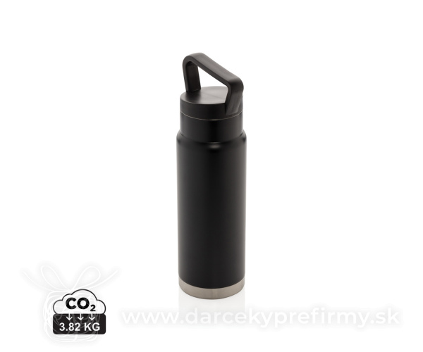 Nepriepustná termo fľaša s madlom