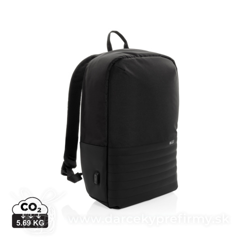 Obrázok produktu RFID nedobytný batoh na notebook Swiss Peak z RPET AWARE™