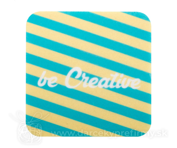 CreaFelt Drink - RPET podtácok z filcu, štvorec