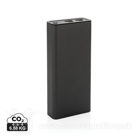 Obrázok produktu Powerbanka Terra 20 000mAh 20W z recyklovaného hliníka a ABS