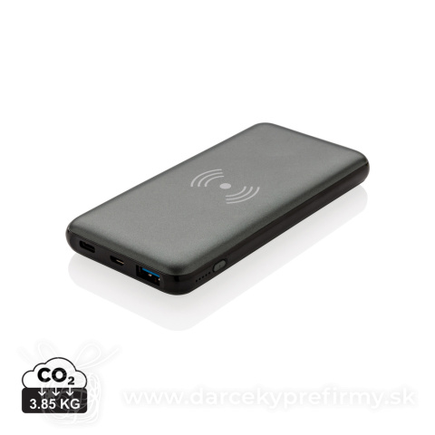 Obrázok produktu PD rýchlo nabíjacia bezdrôtová powerbanka 10 000 mAh 10 W