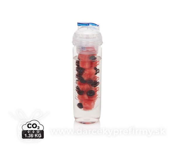 Fľaša s košíkom na ovocie