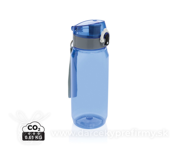Uzamykateľná fľaša na vodu Yide 600ml RCS RPET